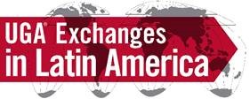 UGA Exchanges in Latin America globe graphic