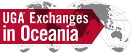 UGA exchanges oceania graphic